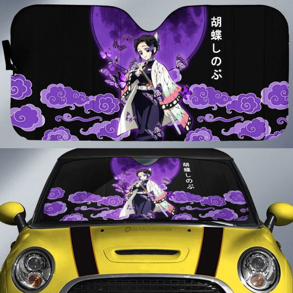 Shinobu Car Sunshade Custom Demon Slayer Anime Car Accessories