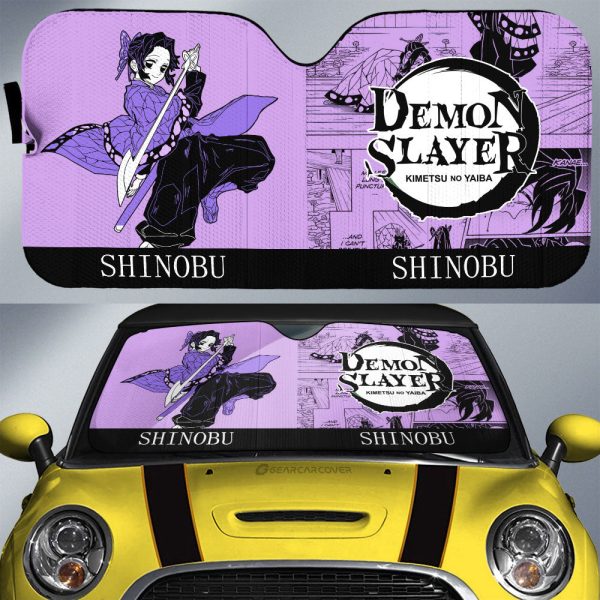 Shinobu Kocho Car Sunshade Custom Car Accessories Manga Style