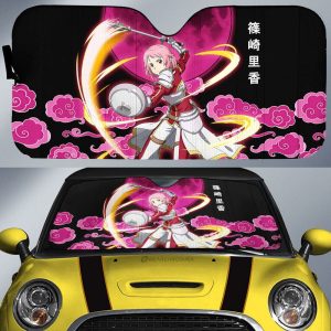 Shinozaki Rika Car Sunshade Custom Sword Art Online Anime Car Accessories