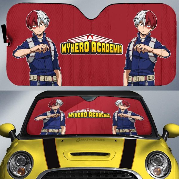 Shoto Todoroki Car Sunshade Custom