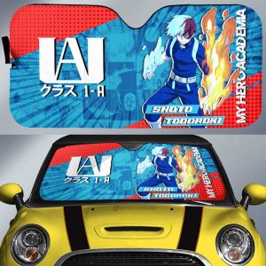 Shoto Todoroki Car Sunshade Custom Car Accessories