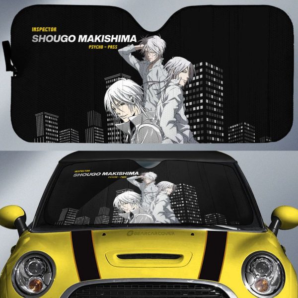 Shougo Makishima Car Sunshade Custom Psycho-Pass Car Accessories