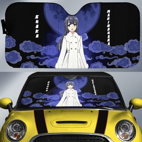 Shouko Makinohara Car Sunshade Custom Bunny Girl Senpai Car Accessories