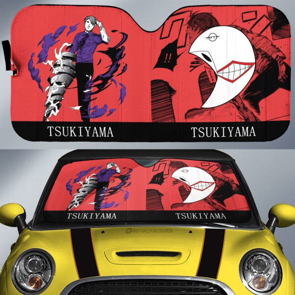 Shuu Tsukiyama Car Sunshade Custom Tokyo Ghoul Anime Car Interior Accessories