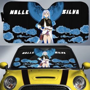 Silva Noelle Car Sunshade Custom Black Clover Anime Car Accessories