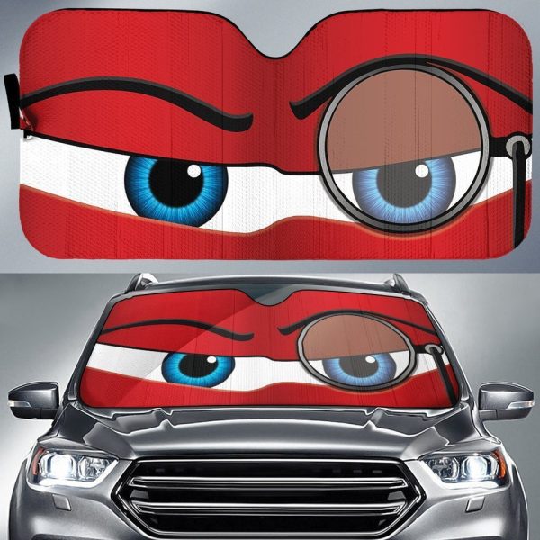 Snooty Monocle Car Eyes Sun Shade Custom Car Accessories