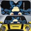 Snorlax Car Sunshade Custom Anime Car Accessories