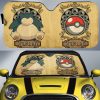 Snorlax Car Sunshade Custom Car Interior Accessories