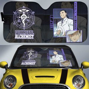 Solf J. Kimblee Car Sunshade Custom Fullmetal Alchemist Anime