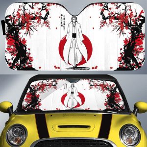 Sousuke Aizen Car Sunshade Custom Janpan Style Anime Bleach Car Accessories