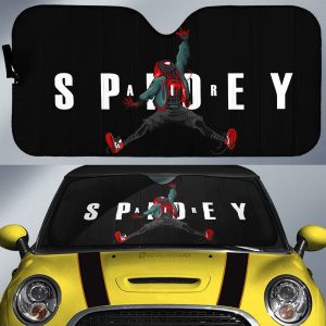 Spidey Car Sunshade Custom Car Accessories