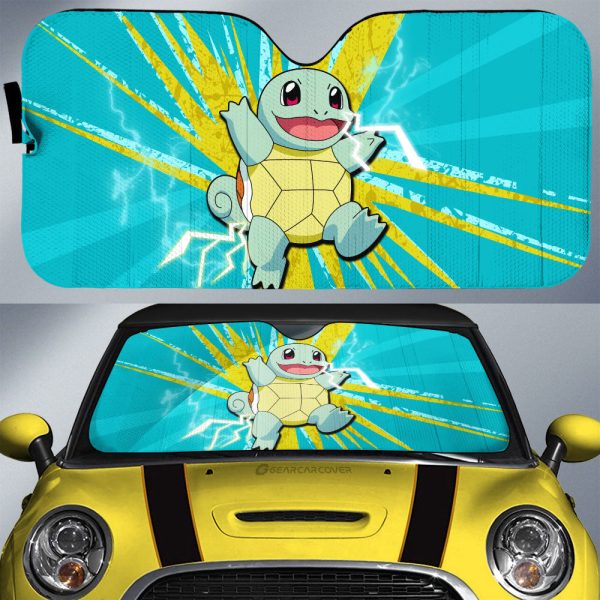 Squirtle Car Sunshade Custom Car Interior Accessories