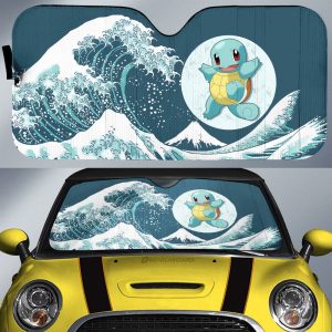 Squirtle Car Sunshade Custom Pokemon Car Accessories