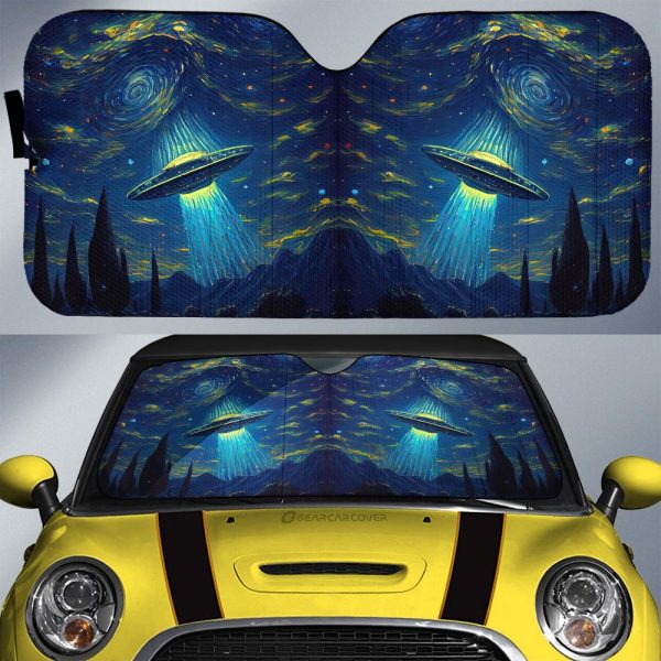 Starry Night Car Sunshade Custom Car Accessories