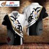 Steelers Fleur-de-Lis Elegance – Pittsburgh Monarch Hawaiian Shirt