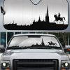 Stockholm Skyline Car Sunshade Custom Car Accessories