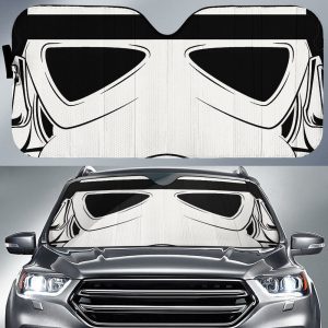 Stormtrooper Car Sunshade Custom Car Accessories