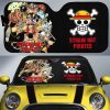 Strawhat Pirates Car Sunshade Custom One Piece Anime Car Accessories