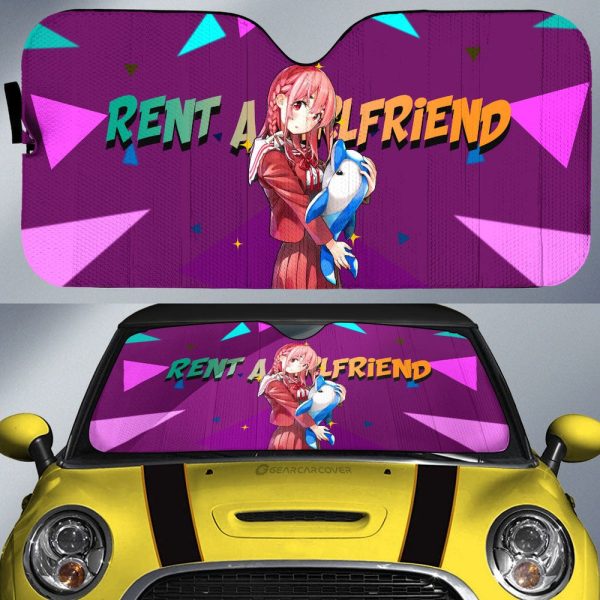 Sumi Sakurasawa Car Sunshade Custom Rent A Girlfriend Car Accessories