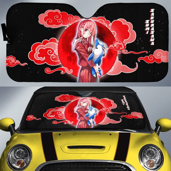 Sumi Sakurasawa Car Sunshade Custom Rent A Girlfriend Car Accessories