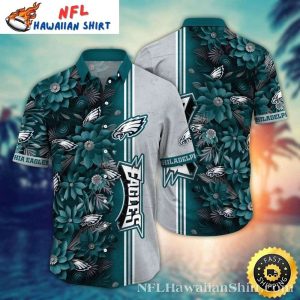 Summer Blossoms Philadelphia Eagles Hawaiian Shirt