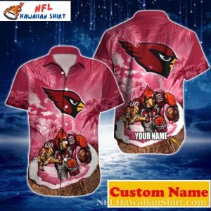 Sunset Cliffs Cardinal – NFL Cardinals Tropical Hawaiian Shirt