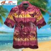 Sunset Palms And Cardinals – Arizona Cardinals Hawaiian Shirt Mens