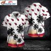 Sunset Serenity Arizona Cardinals Beachfront Hawaiian Shirt