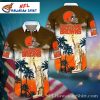 Sunset Tackle Cleveland Browns Hawaiian Shirt