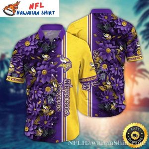 Sunshine Side Minnesota Vikings Hawaiian Shirt Mens