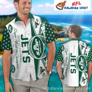 Super Bowl III Champions Commemorative NY Jets Hawaiian Shirt – Jets Aloha Shirt