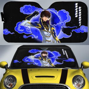 Suzaku Kururugi Car Sunshade Custom Code Geass Anime Car Accessories