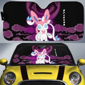 Sylveon Car Sunshade Custom Car Accessories For Fans