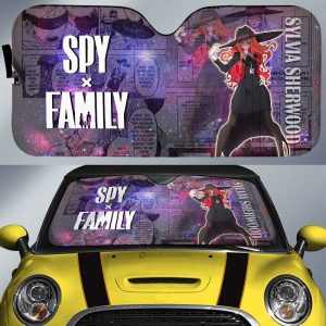 Sylvia Sherwood Car Sunshade Custom Car Accessories Manga Galaxy Style