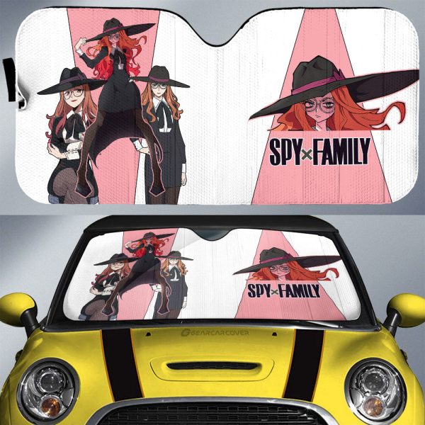 Sylvia Sherwood Car Sunshade Custom Spy x Family Anime Car Accessories