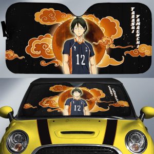 Tadashi Yamaguchi Car Sunshade Custom Haikyuu Anime Car Accessories