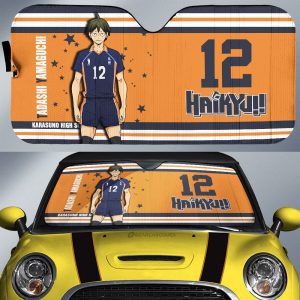 Tadashi Yamaguchi Car Sunshade Custom Haikyuu Anime Car Accessories