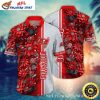 Tampa Bay Buccaneers Hibiscus Red Zone NFL Hawaiian Shirt