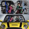 Tanjiro And Giyuu Car Sunshade Custom Demon Slayer Anime Mix Mangas