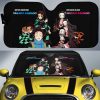 Tanjiro And Nezuko Car Sunshade Custom