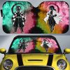 Tanjiro Giyuu Car Sunshade Custom Car Accessories