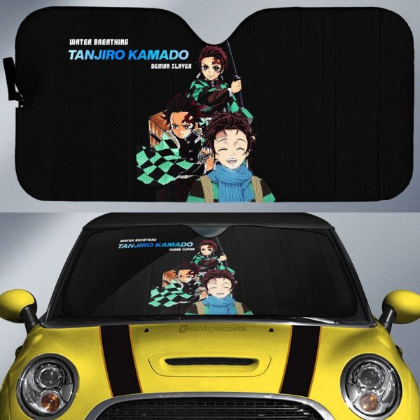 Tanjiro Kamado Car Sunshade Custom