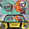 Tanjiro Kamado Car Sunshade Custom Car Accessories