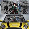 Tanjiro Kamado Car Sunshade Custom Demon Slayer Anime Mix Mangas