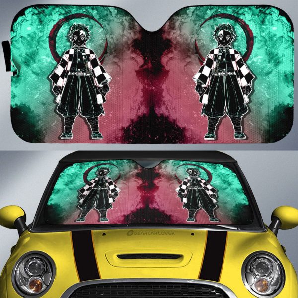 Tanjirou Kamado Car Sunshade Custom Car Accessories