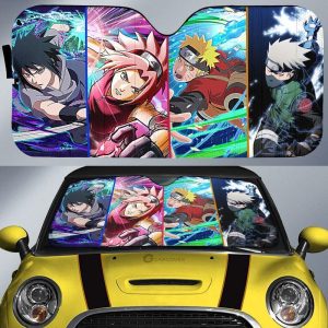 Team 7 Car Sunshade Custom Anime Car Accessories