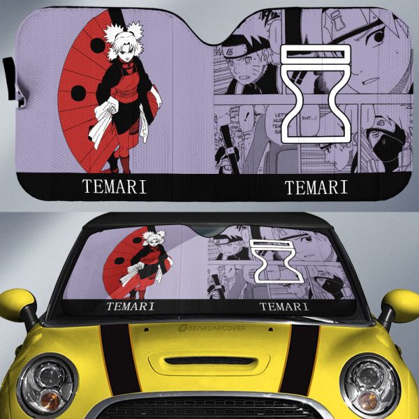 Temari Car Sunshade Custom Anime Car Accessories Manga Color Style