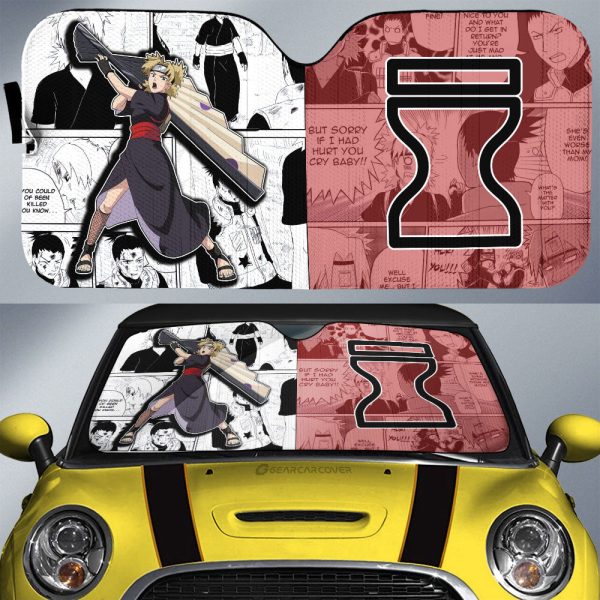 Temari Car Sunshade Custom Anime Mix Manga Car Accessories