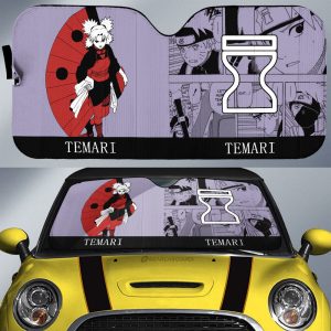 Temari Car Sunshade Custom Car Accessories Manga Color Style