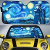 Temari Car Sunshade Custom Starry Night Styles